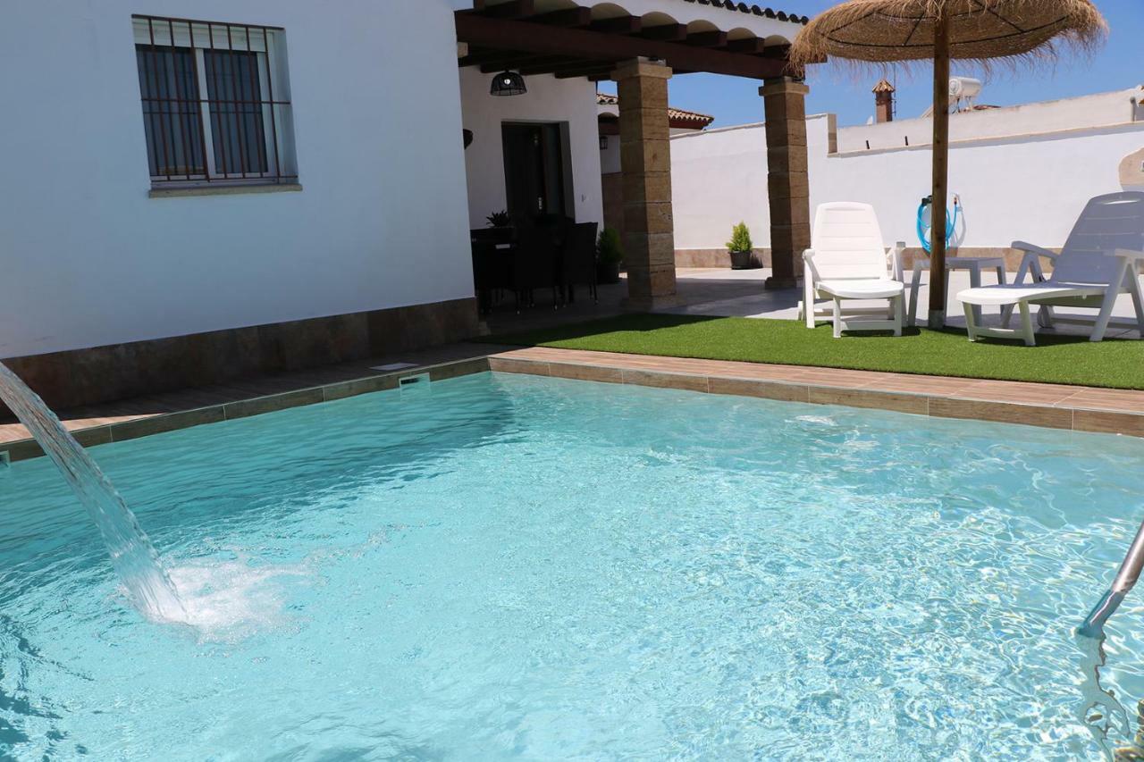 Chalet carril de los pareja - piscina privada Conil De La Frontera Exterior foto
