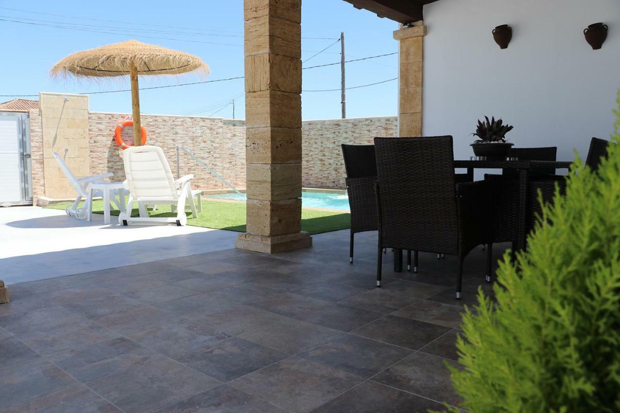 Chalet carril de los pareja - piscina privada Conil De La Frontera Exterior foto
